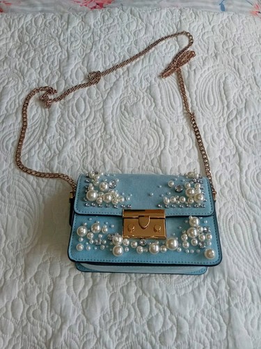 Topshop pale blue pearl - pale, &