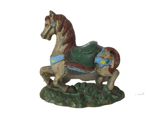 Vintage cast iron door stop - vintage,