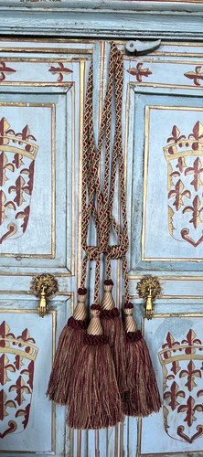 Pairs french vintage curtain - 2,