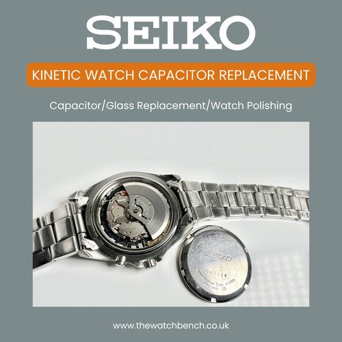Seiko kinetic watch - kinetic, servicing