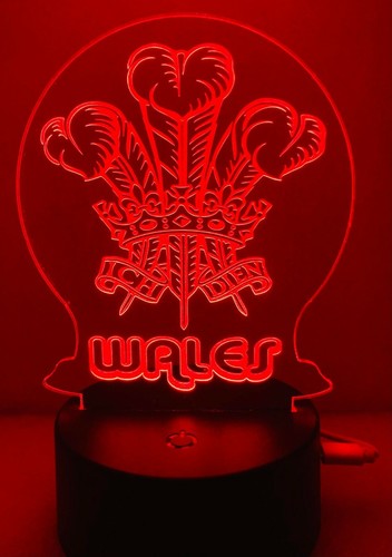Welsh three feather - three, with