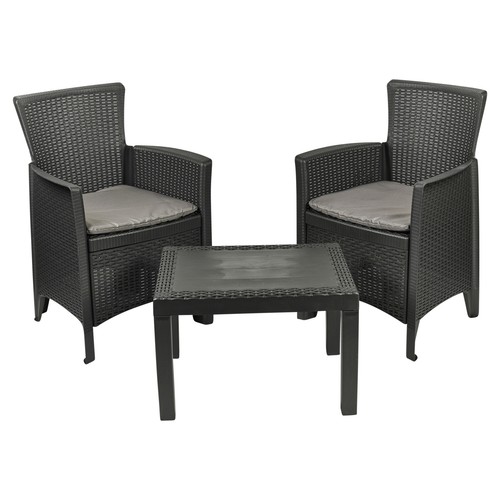 Bistro plastic armchairs - pc,