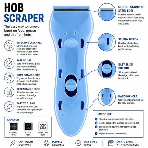 Premium hob scraper pack - hob,