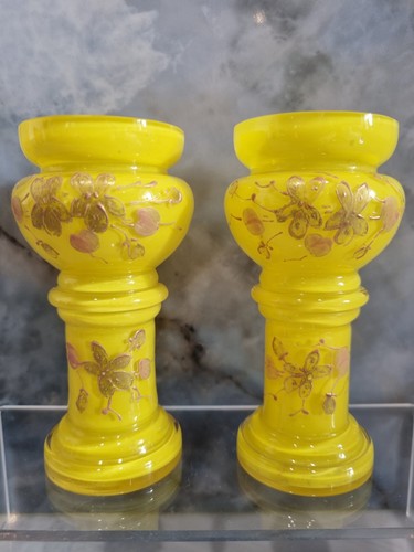 Rare pair antique bohemian - rare,