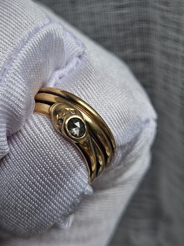 Victorian snake ring solid - ring,