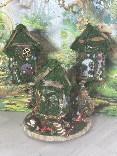 Huge fairy house handmade with - house,