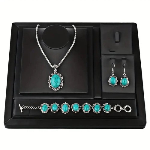 3pcs women vintage turquoise - women,
