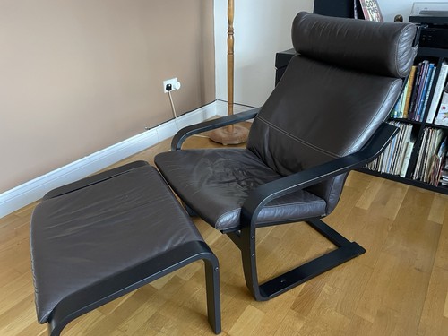 Ikea poäng black brown - ikea,