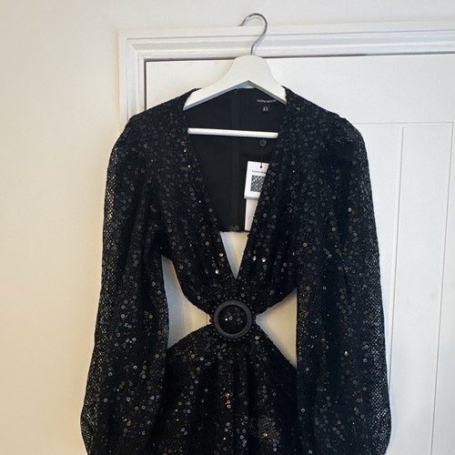 Nadine merabi black sequin - nadine,