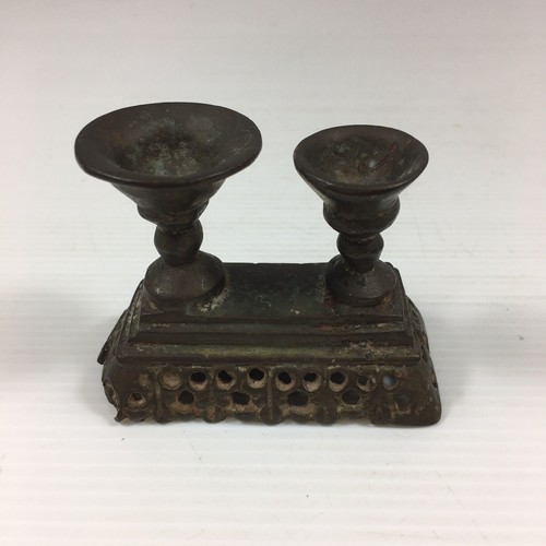 Antique bronze statue two - statue,
