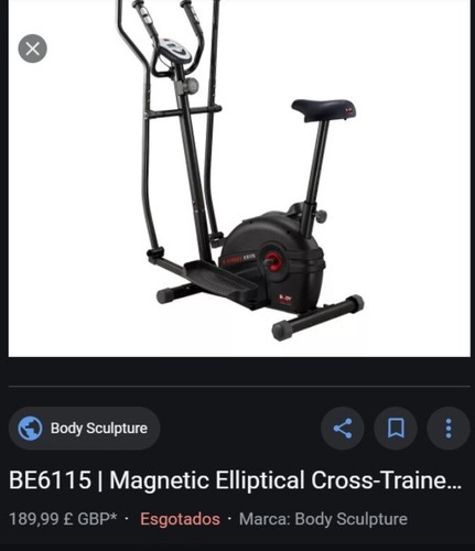Exercise bike elliptical - bike, +