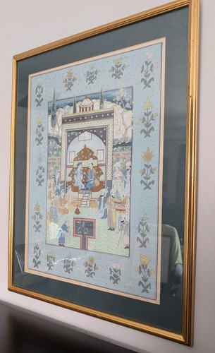 Large framed indian - framed, mughal