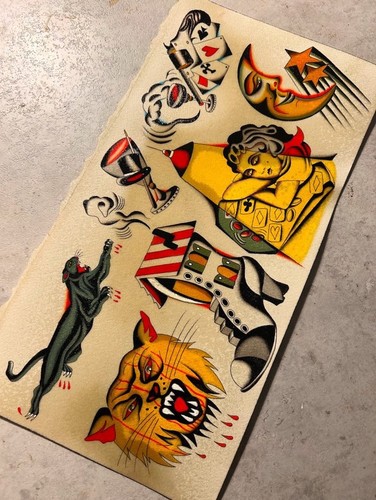 Traditional tattoo flash - traditional,