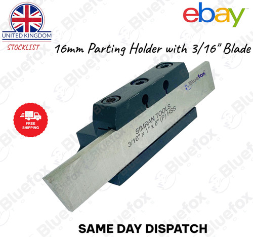 16mm shank parting cut - shank, off