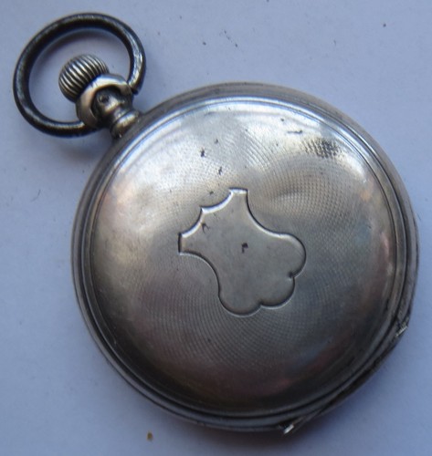 Longines pocket watch silver