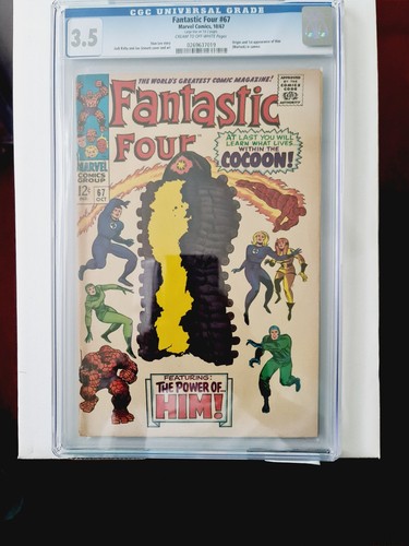 Fantastic four cgc 3 5 - #67,
