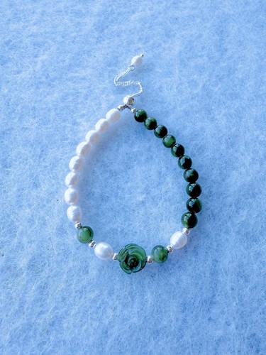 Handmade gemstone bracelet - gemstone,