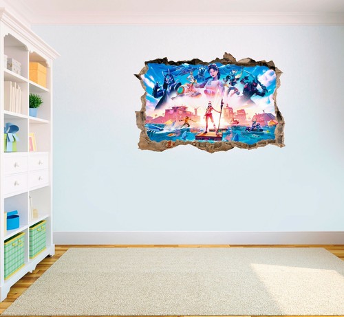 Fortnite wall art sticker - #8,