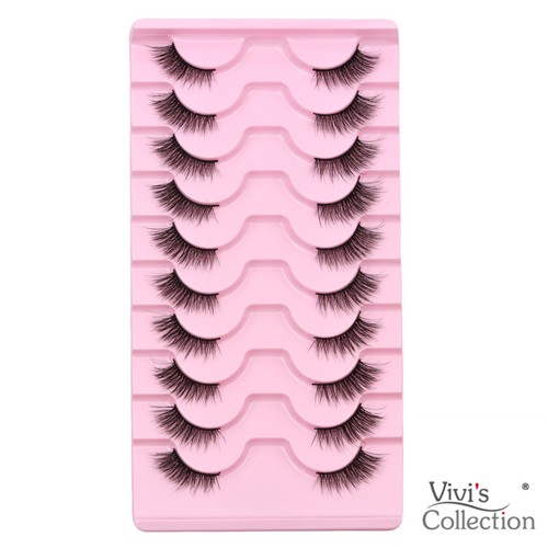Natural false eyelashes lashes - natural,