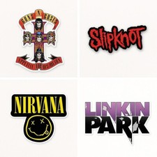 Rock band decals stickers - rock, –