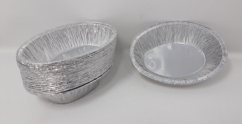 Oval pie dishes aluminium - 40,