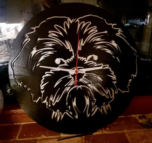 Shih tzu clock - shih,