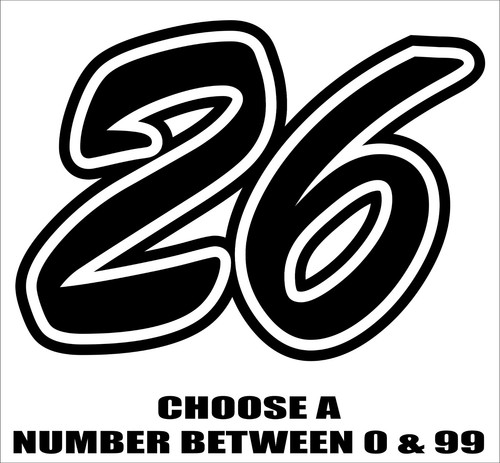 Race number left - race, left/right