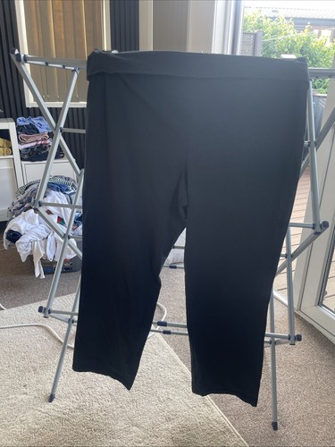 Ladies uk16 black trousers - ladies,