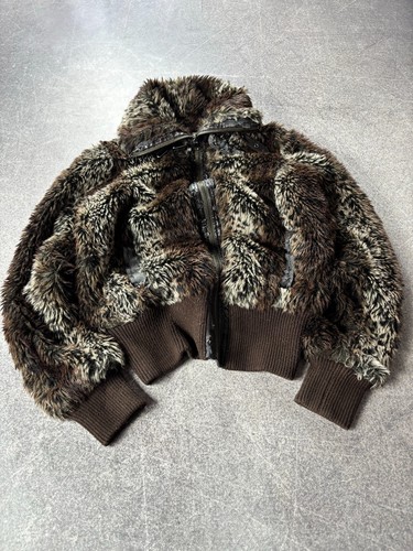 2000s vintage brown faux - vintage,