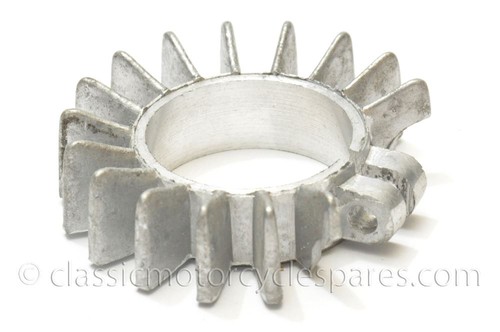 Finned exhaust clamp triumph - finned, clamp,