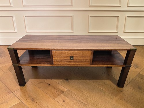 Antique style mahogany and - an,