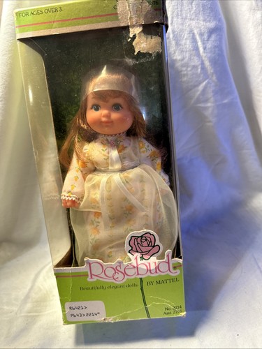 Rosebud doll mattel new in - by,