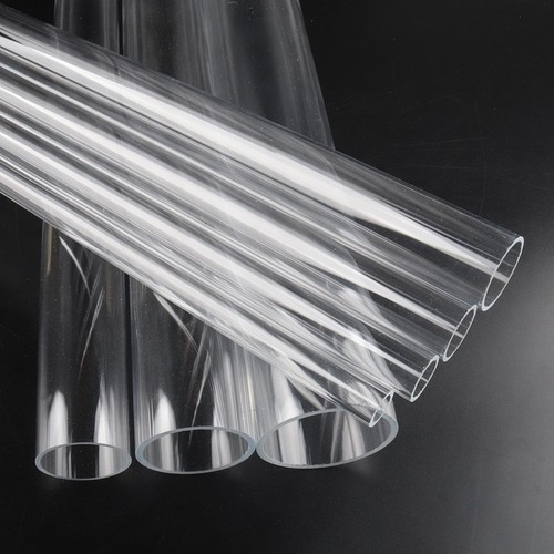Clear acrylic tube hollow - clear,