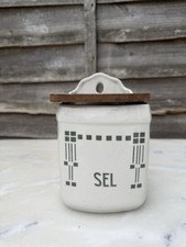 Vintage antique french salt - vintage,
