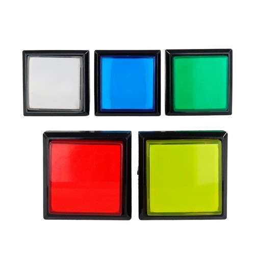 Square led illuminated push - square,