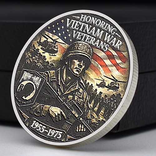 Vietnam war veterans coin - war,