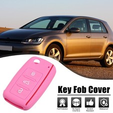 Pink Silicone Car Remote
