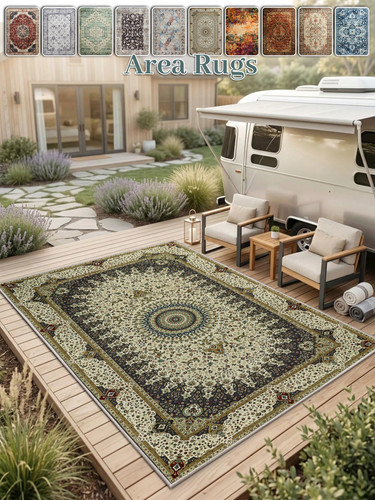 Vintage style luxury rug - style,