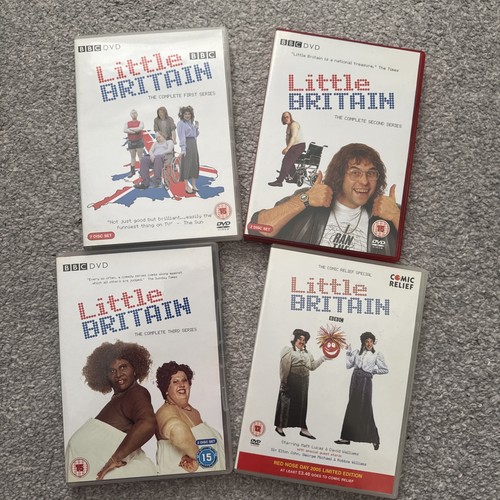 Little britain dvds - little,