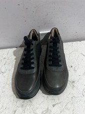 Whistles genuine leather grey size 10/44 mens comfort casual shoes - ko