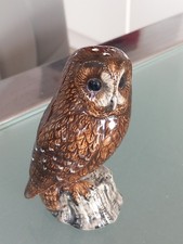 Quail Ceramics  2010 Tawny Owl 3.25"Salt Pot by Debbie Beevor. VGC Replacement