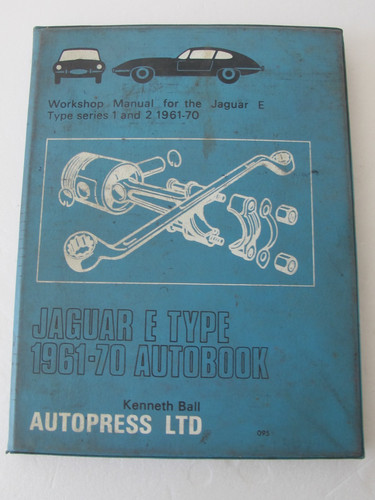 Workshop manual jaguar type - workshop,