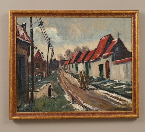 Vintage french ww2 oil - vintage,