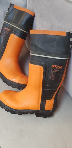 Stihl rubber chainsaw - chainsaw, boots