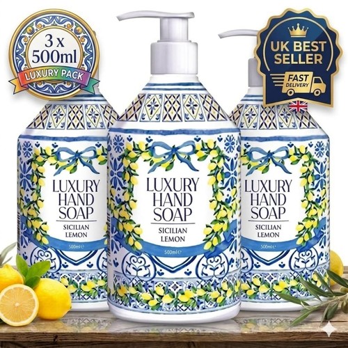 Luxury hand soap sicilian - hand,