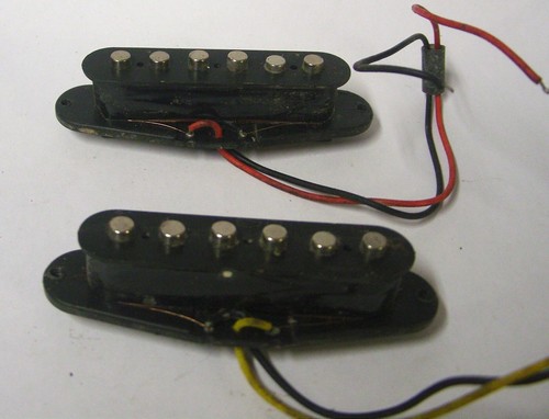 Used strat type pickups - pickups, (2pcs)