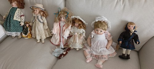 Porcelain dolls collection - (collection, of