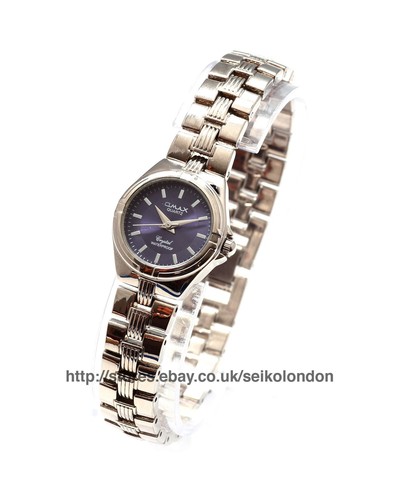Omax ladies blue dial - dial, watch