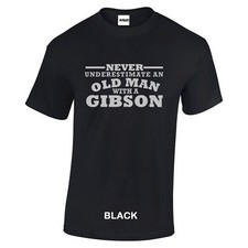 Gibson t shirt Never