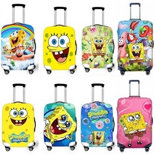 Spongebob Travel Luggage Cover Protective Elastic Suitcase Cover 18"-32" Gift